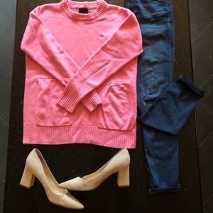 Pink Italian Cashmere Sweater